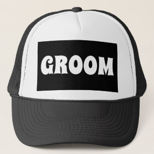 GROOM WEDDING GIFT BALL CAPS HATS TRUCKERKAPPE