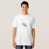 Groom Wedding New Husband Couples T - Shirt (Vorne ganz)