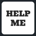 GROOM WEDDING SHOE QUADRATISCHER AUFKLEBER<br><div class="desc">Put one on the bottom of each groom's shoe for a last laugh at the alter!</div>