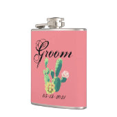 Groom Whiskey Flask Bohemisch Cactus succulents De Flachmann (Links)