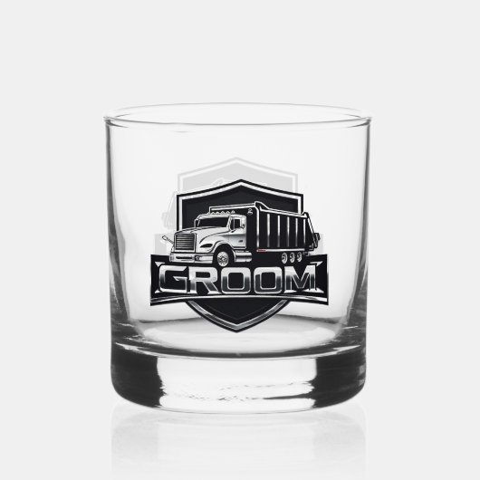 Groom Whiskyglas (Rückseite)