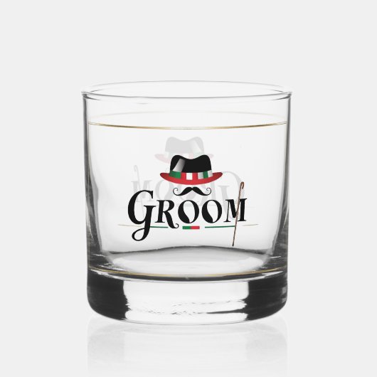 Groom Whiskyglas (Rückseite)