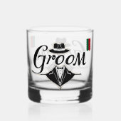 Groom Whiskyglas (Rückseite)