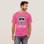 Groom Wolf Bachelor Party T-Shirt (Vorne ganz)