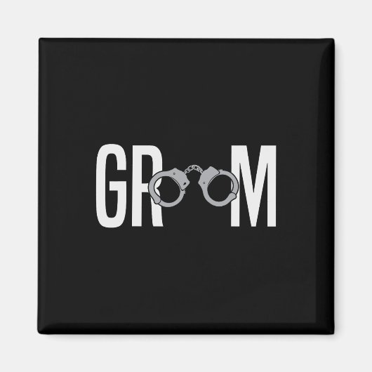 Groom zu Hochzeit 1 Magnet (Vorne)