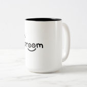 Groom Zweifarbige Tasse (VorderseiteRechts)
