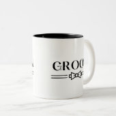 Groom Zweifarbige Tasse (VorderseiteRechts)