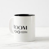 Groom Zweifarbige Tasse (Vorderseite Links)