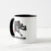 Groomasaur Tasse (Vorderseite Links)
