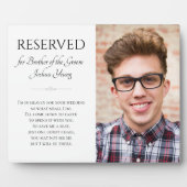 Groombrüder im Himmel Foto Rettete Sitzehe Fotoplatte (Vorderseite)