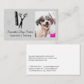 Groomer Cutting Hunde Hair Visitenkarte (Vorne/Hinten)