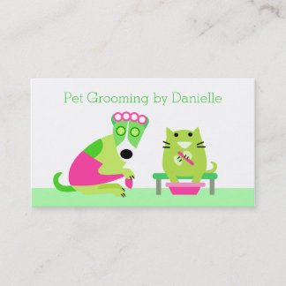 Groomer - Hunde-u. Katzen-Wellness-Center Visitenkarte