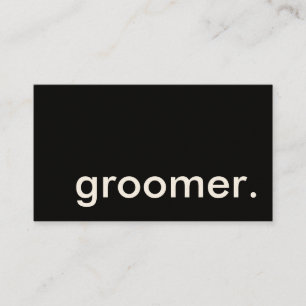 Groomer. LoyalitätsLochkarte Treuekarte