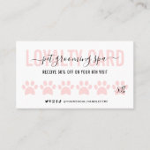 Groomer Loyalty Card Ristorante da Enzo Treuekarte (Vorderseite)