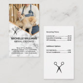 Groomer Shave Doggie Visitenkarte (Vorne/Hinten)