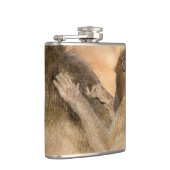 Grooming Baboons Flachmann (Rechts)