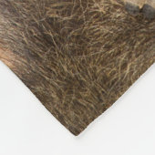 Grooming Baboons Fleecedecke (Ecke)