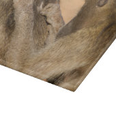 Grooming Baboons Schneidebrett (Ecke)