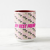 Grooming Dog Personalized Modern Collection Tasse (Zentrum)