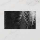 Grooming Horse Visitenkarte (Rückseite)