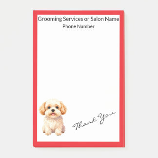 Grooming Personalized Luxury Trendy Collection Post-it Klebezettel