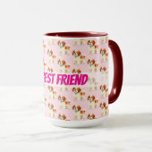 Grooming Personalized Trendy Collection Tasse (VorderseiteRechts)