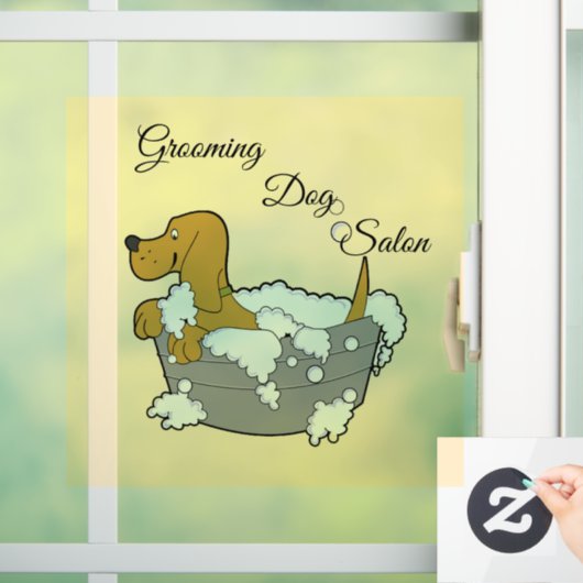 Grooming Salon Fensteraufkleber (Zuhause)