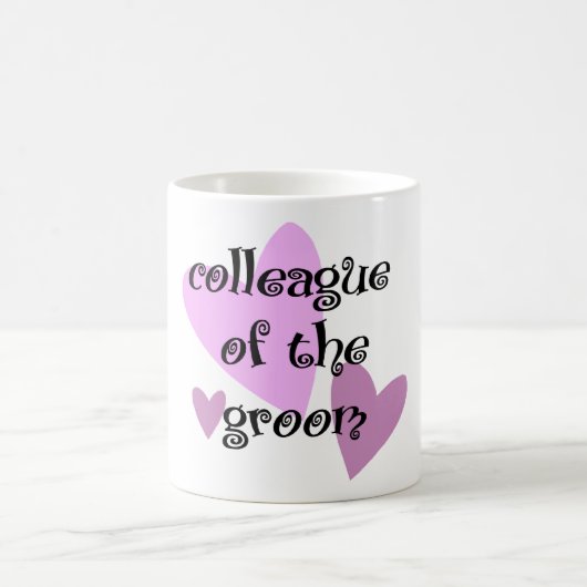 Groomkollege Kaffeetasse (Mittel)