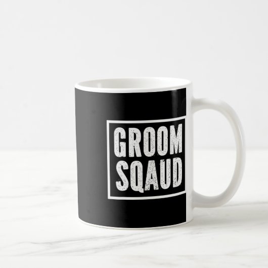 Grooms Bachelor Crew Party Squad Team Groom 1 Kaffeetasse (Rechts)