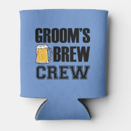 Groom's Brew Crew lustiges Trauzeuge Bier Dosenkühler