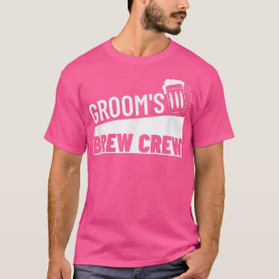 Grooms Brew Crew Squad Trauzeuge Bachelor Party Gr T-Shirt