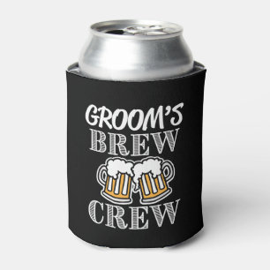 Groom's Brew Crew Trauzeugen - Trauzeuge kann Bier Dosenkühler