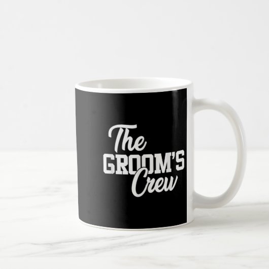 Grooms Crew Funny Wedding oder Bachelor Party Gi Kaffeetasse (Rechts)