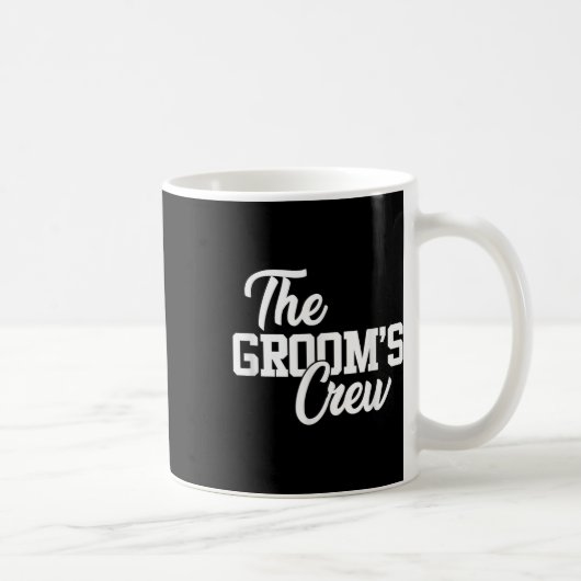 Grooms Crew Funny Wedding oder Bachelor Party Gi Kaffeetasse (Rechts)