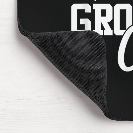 Grooms Crew Funny Wedding oder Bachelor Party Gi Mousepad (Ecke)