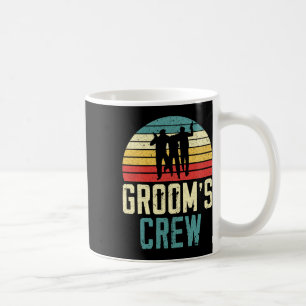 Grooms Crew Groom Squad Stag Night Bachelor Party Kaffeetasse