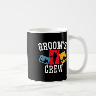 Grooms Crew Groom Squad Stag Night Bachelor Party Kaffeetasse