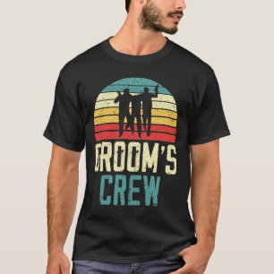 Grooms Crew Groom Squad Stag Night Bachelor Party T-Shirt