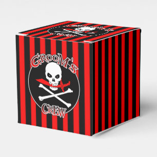 Groom's Crew Gunst Box Geschenkschachtel
