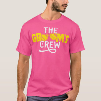 Grooms Crew Hochzeit Funny Bachelor Party T-Shirt