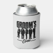 Grooms Crew Trauzeuge Bachelor Party Dosenkühler (Kanne Vorderseite)