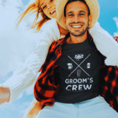 Grooms Crew Trauzeuge Bachelor Party Geschenke T-Shirt