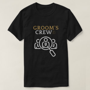 Grooms Crew Trauzeuge Bachelor Party T-Shirt
