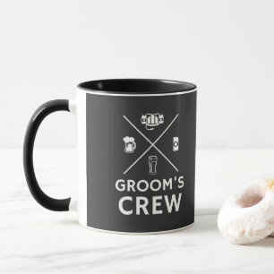 Grooms Crew Trauzeuge Bachelor Party Tasse