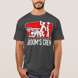 Grooms Crew Trauzeuge Eheschließung T-Shirt