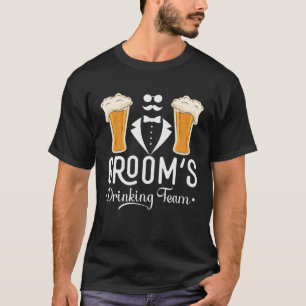 Groom's Drink Team Hochzeit Bachelors Party Squa T-Shirt