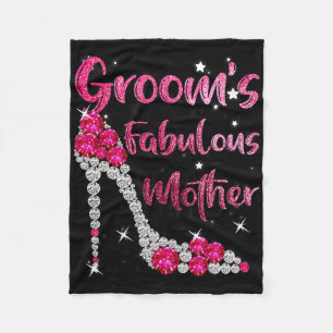 Groom's fabelhafte Mutter Happy Wedding Marrie Fleecedecke