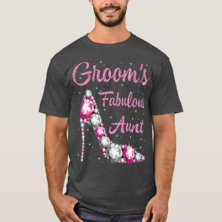 Grooms Fabulous Tante Happy Wedding Marry Verheira T-Shirt
