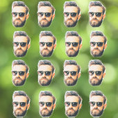 Groom's Face Funny Junggeselinnen-Abschied Face Aufkleber