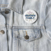 Groom's Family Wedding ID Buttons (Beispiel)